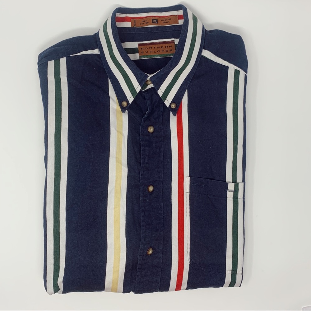 Long sleeve Vintage Northern Explorer Button-down